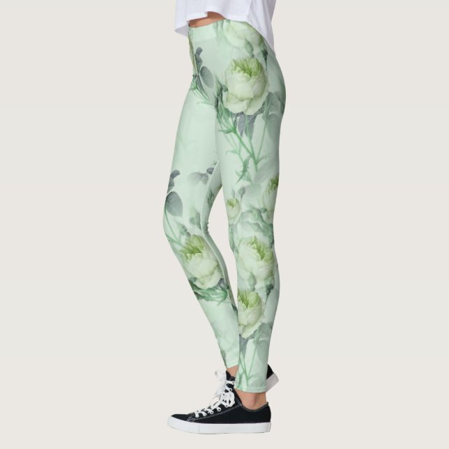 Leggings Belle florale Vintage (Gauche)