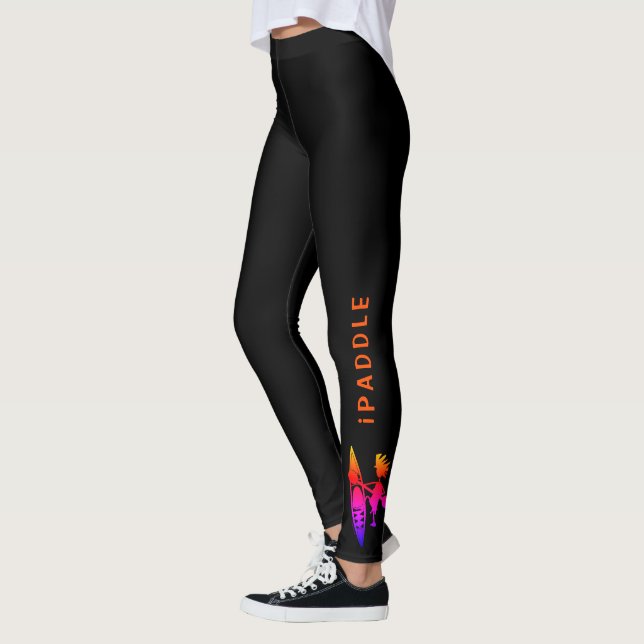 Leggings Belle Kayaker aux couleurs rose orange foncé (Gauche)
