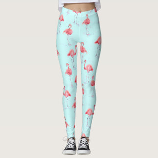 Leggings Belle motif de flamants roses
