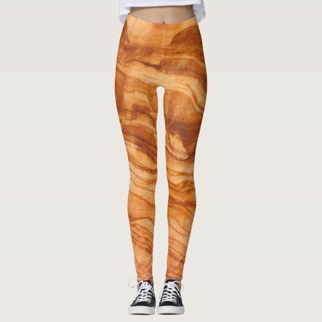 Leggings Belle pièce de bois (Devant)