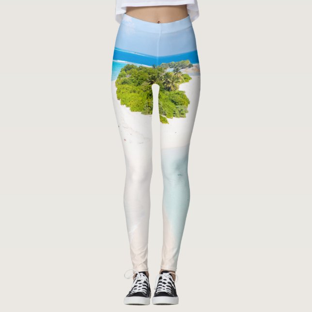 Leggings Belles Créatures Océaniques (Devant)