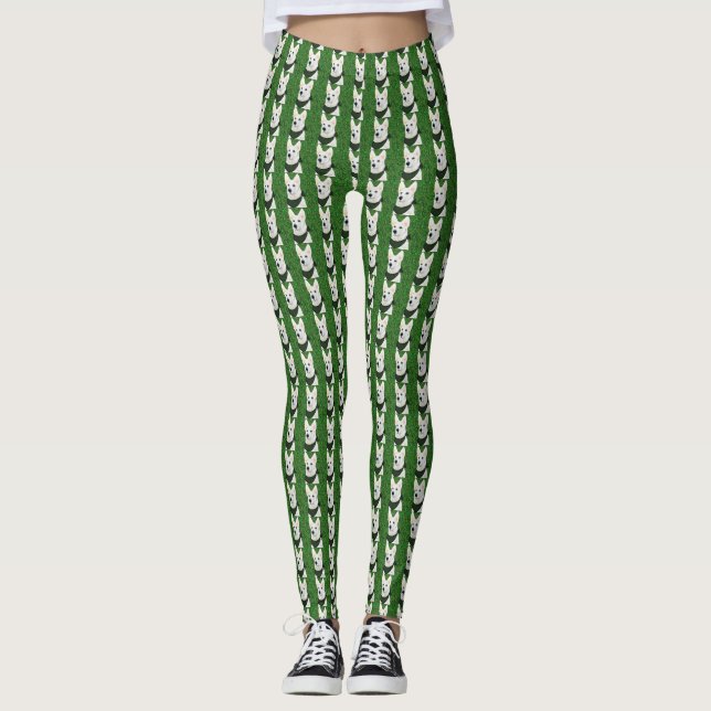 Leggings Berger Blanc Allemand (Devant)