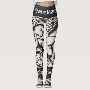 Leggings Bergère endormie Franz Marc Abstraite