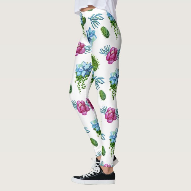 Leggings Berries roses Dessert | Botanique Floral Boho (Gauche)