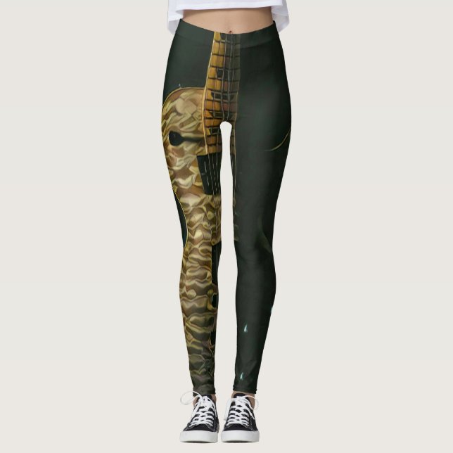 Leggings Best guitarist ever (Devant)