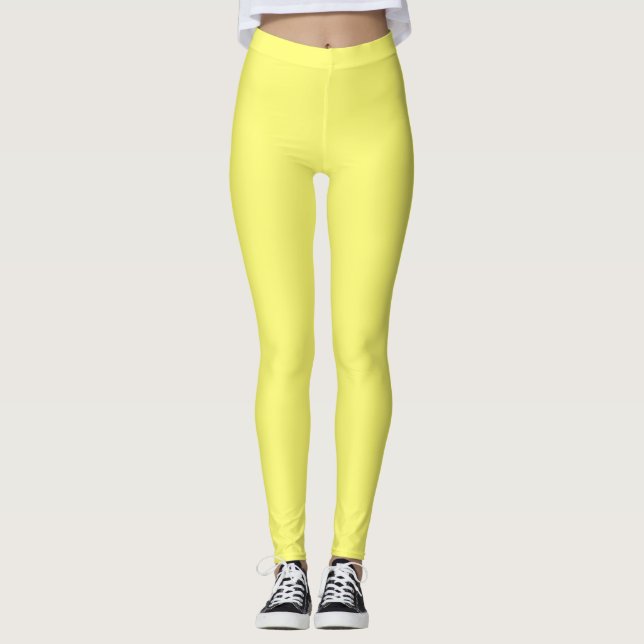 Leggings Beurre jaune (Devant)