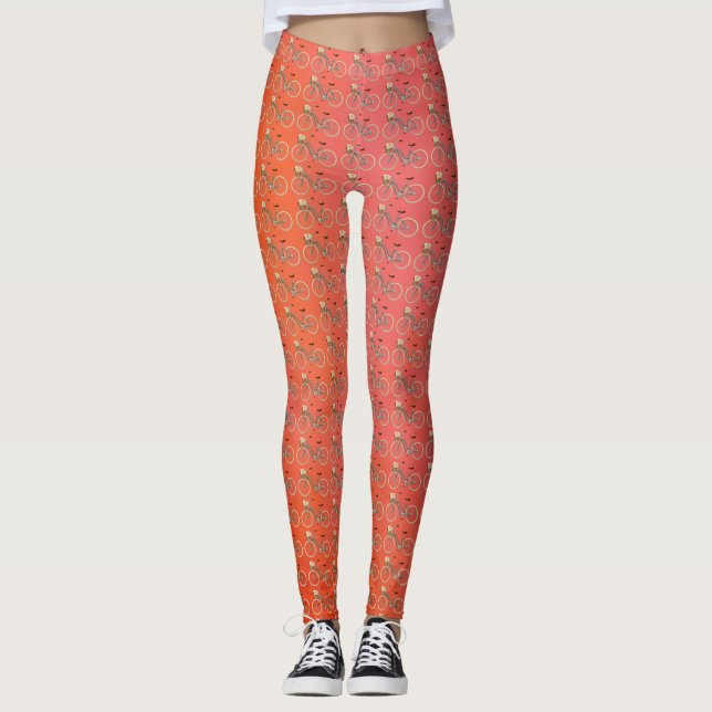 Leggings Bicyclette jambes des femmes (Devant)