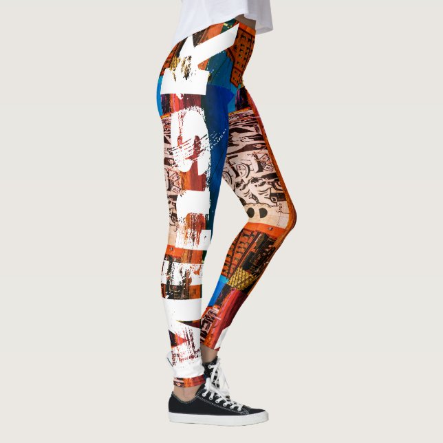 Leggings BiélorБ е л а р ь у с  de Minsk   Architecture Gra (Droite)