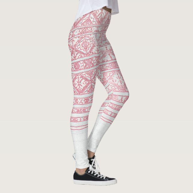 Leggings Biélorussie Motif folklorique national biélorusse  (Droite)