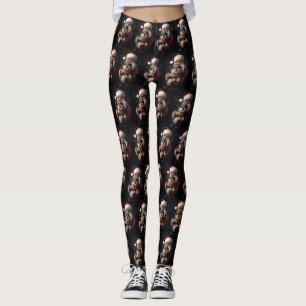 Leggings Biewer Terrier Avec Noël Festif Du Père Noël