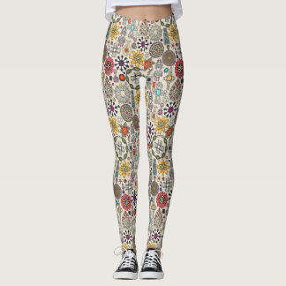 Leggings bijou boho trésors lin
