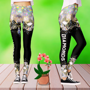 Leggings Black Diamond Moderne Mode tendance Modèle Sport