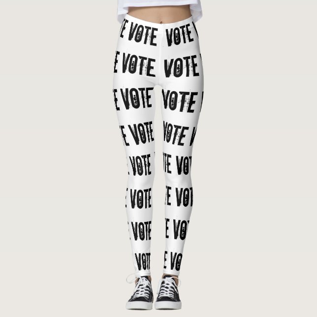Leggings Black Lives Matt, Vote (Devant)