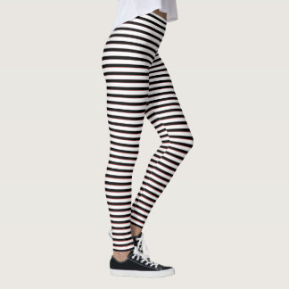 Leggings Black stripes 