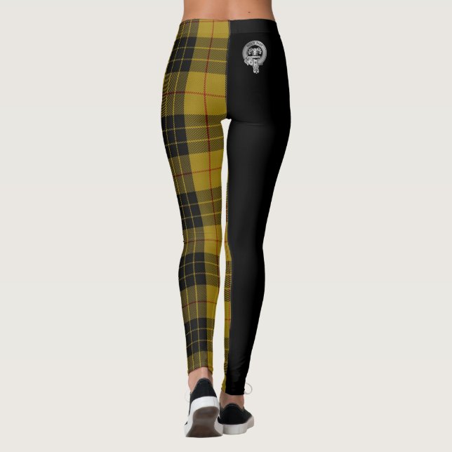 Leggings Blason et tartan du clan MacLeod (Dos)