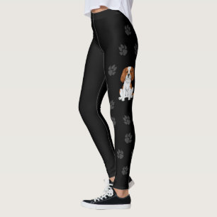 Leggings Blenheim Cavalier King Charles Spaniel & Paws