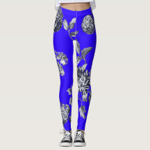 Bleu Bleu Bleu Bleu Bleu Bleu Toile Florale Noir &