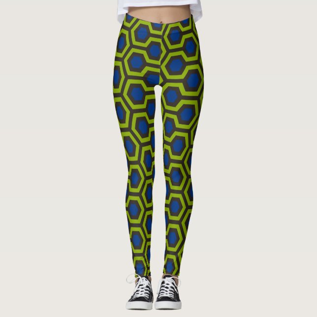 Leggings Bleu brillant (Devant)