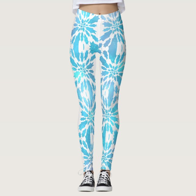 Leggings Bleu brillant (Devant)