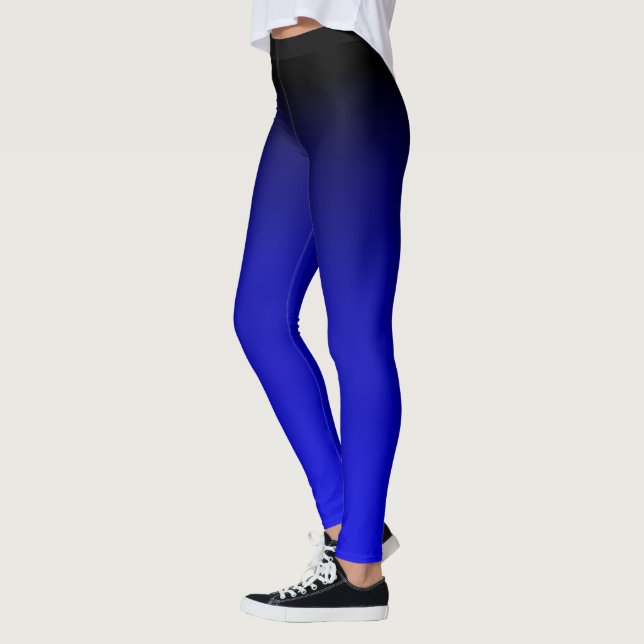 Leggings Bleu Électrique (Gauche)