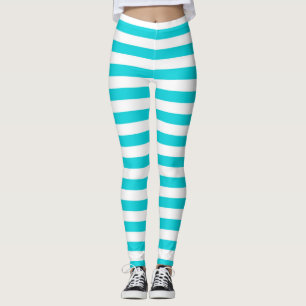 Leggings Bleu et blanc de la piscine