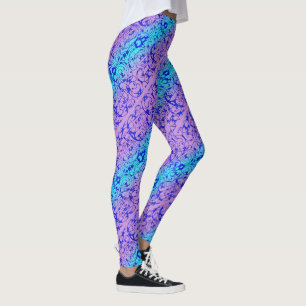 Leggings Bleu et pourpre