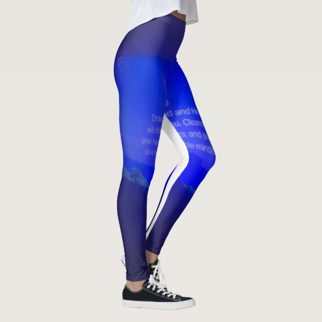 Leggings bleu foncé (Droite)