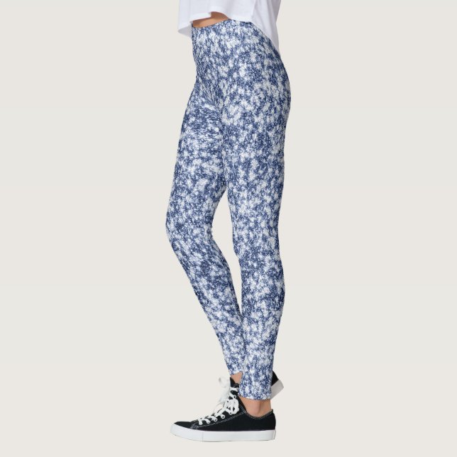 Leggings Bleu Glam (Gauche)