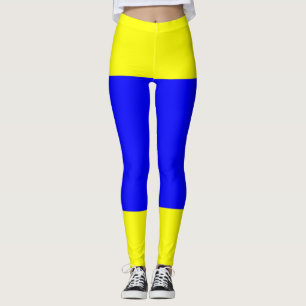 Leggings Bleu jaune de delta