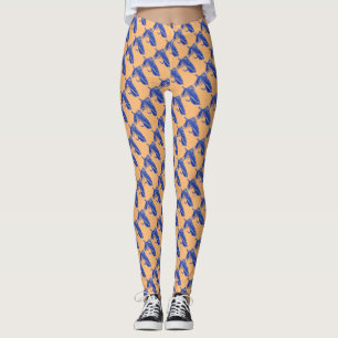 Leggings Bleu Matuka flotteur pêche à la mouche, attache à