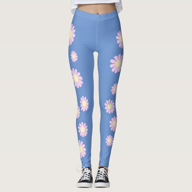 Leggings Bleu rose pâle (Devant)