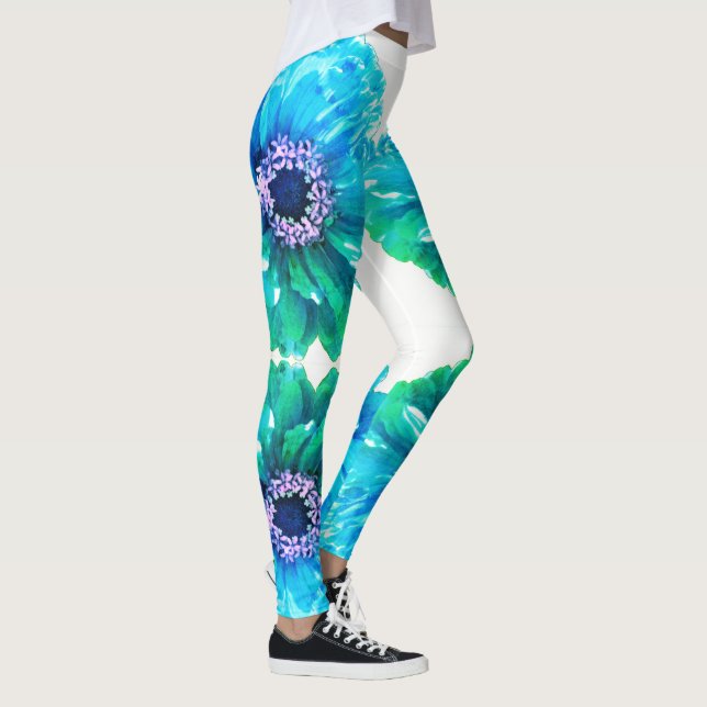 Leggings Bleu turquoise (Droite)