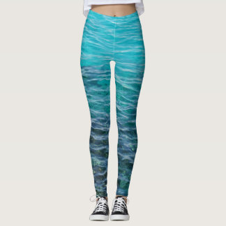 leggings bleus
