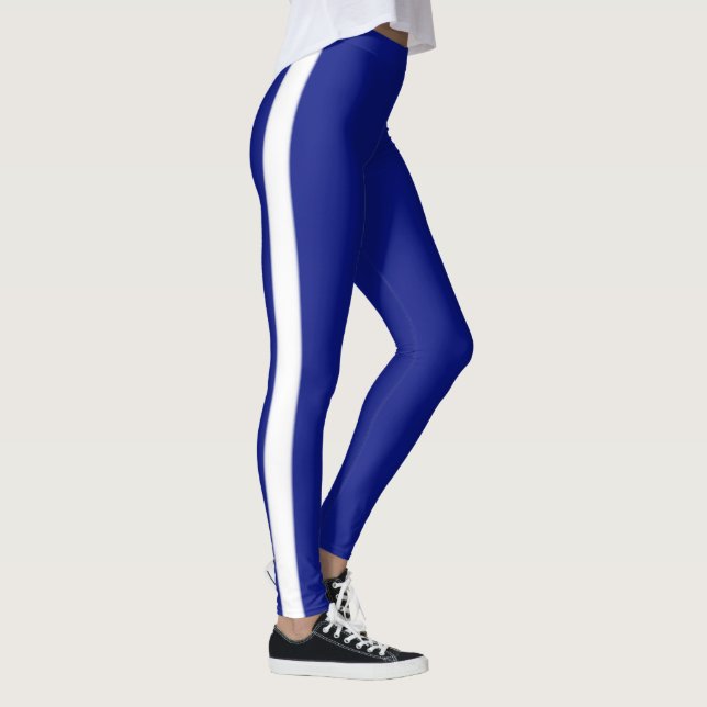 Leggings Bleus Blancs (Droite)