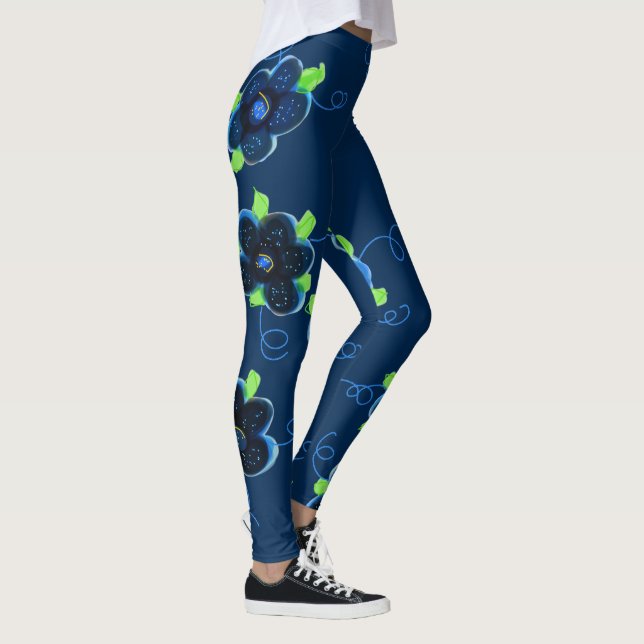 Leggings Bleus étonnant (Droite)