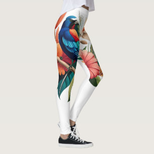 Leggings Bliss tropicaux : une fusion vibrante de la flore