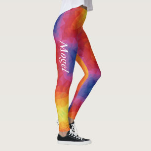 Leggings Blonde & Broke - Légendes à motifs - Logo blanc