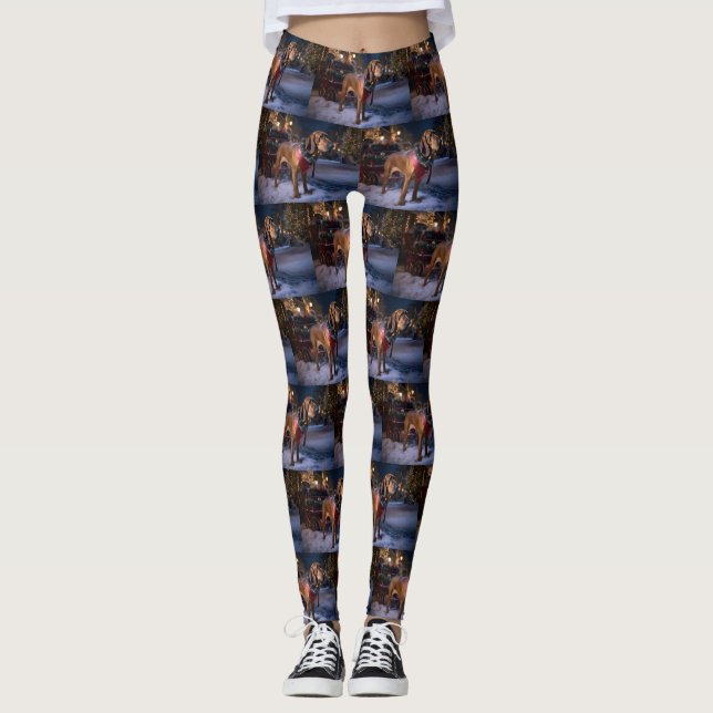 Leggings Bloodhound Noël Saison Festive (Devant)