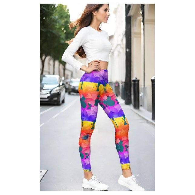 Leggings Blooming Bliss (Créateur téléchargé)