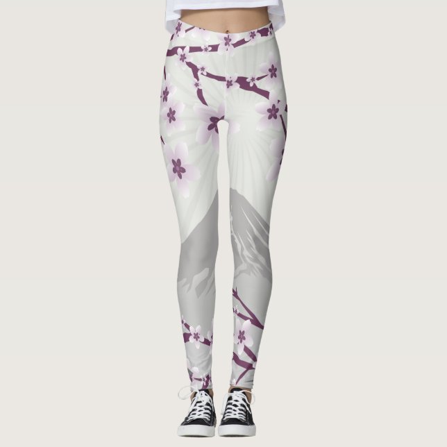 Leggings Blossom de la lavande (Devant)