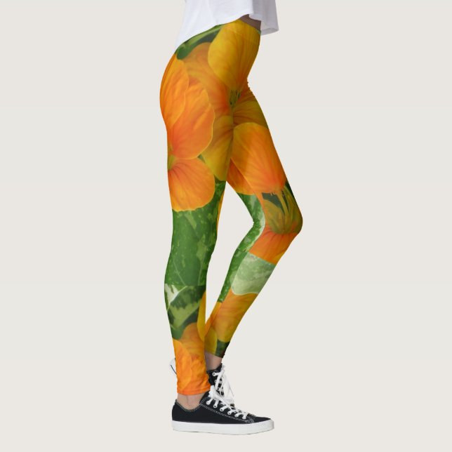 Leggings Blossoms du Nasturtium (Droite)