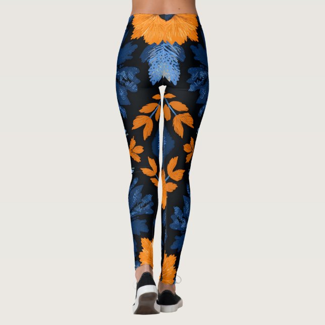 Leggings Blue Autum (Dos)