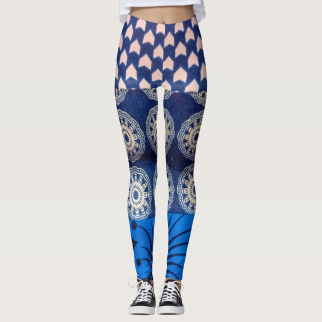 Leggings Blue India (Devant)