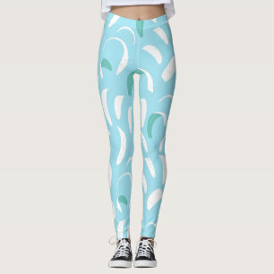 Leggings Blue Kite Surf Voiles et lignes Cool Sports nautiq