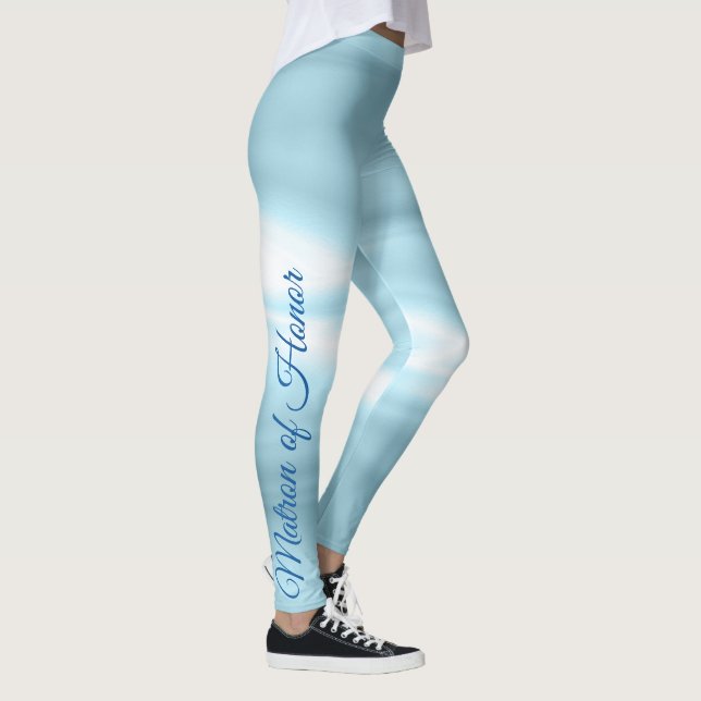 Leggings Blue Matron of Honor Party (Droite)