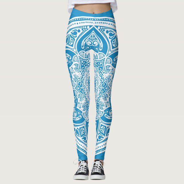 Leggings Bluebird Mandala (Devant)