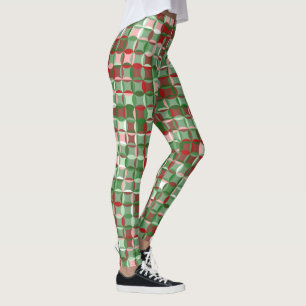 Leggings Bohemian Funky Motif de tableau de Noël