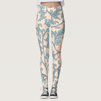 Leggings Boho floral, style boho asiatique