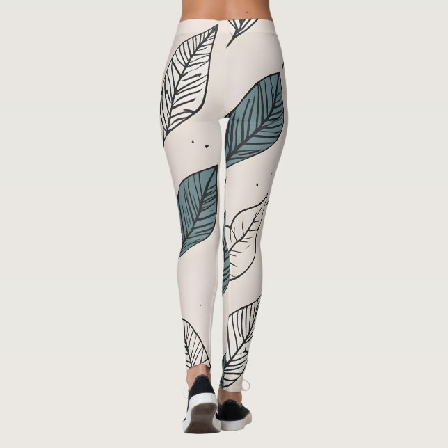 Leggings Boho laisse l'art (Dos)
