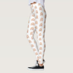 Leggings Boho minimaliste arc-en-ciel neutre<br><div class="desc">Ces leggings ont un thème simple boho arc-en-ciel.</div>